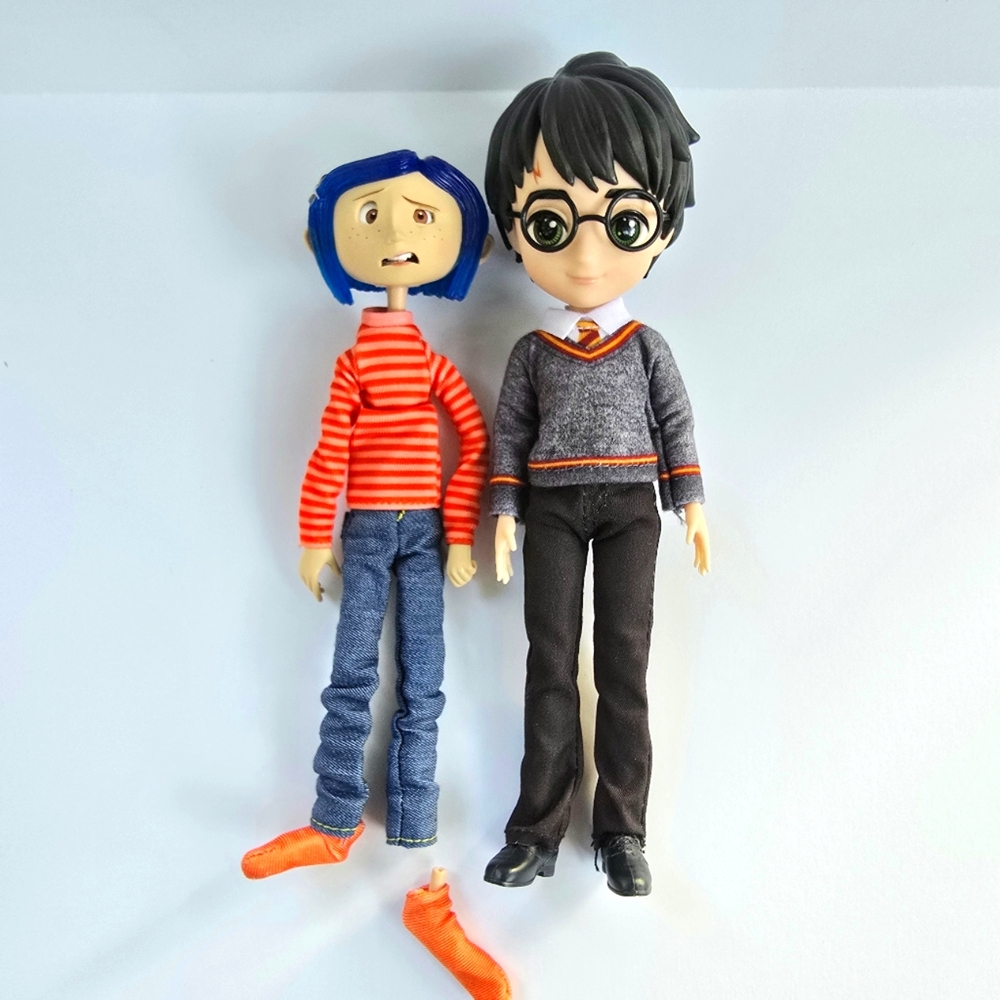 Coraline and Harry Potter Dolls - Picture 2 of 7